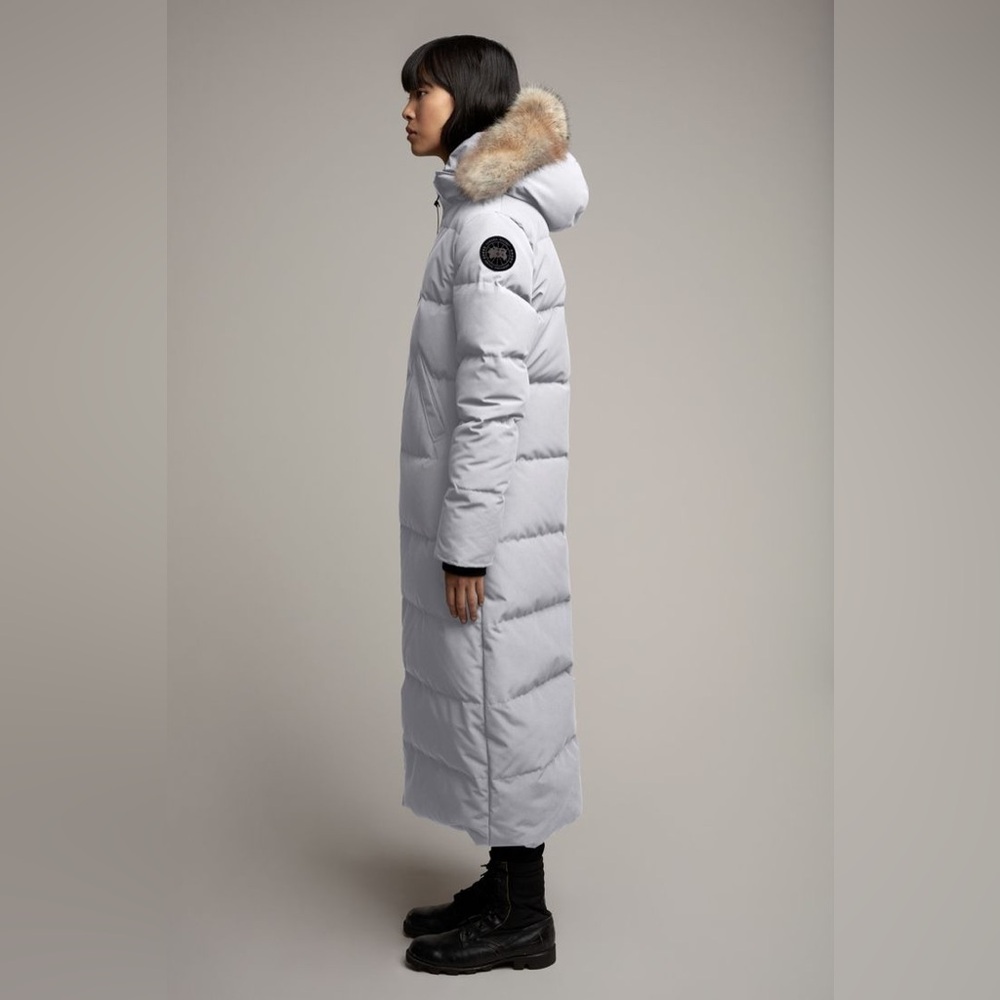 Canada Goose Mystique fusion long parka in silverbirch - Picture 14 of 16